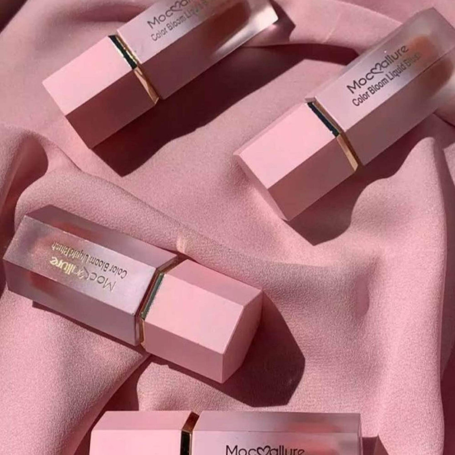 Moccplure Color Bloom Lip Tint & Liquid Blush - Long-Lasting Matte Tint