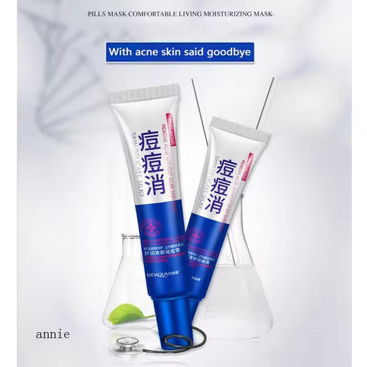 BIOAQUA Skin Delicate Silky Anti-Acne Gel | Oil Control & Pimple Treatment Cream