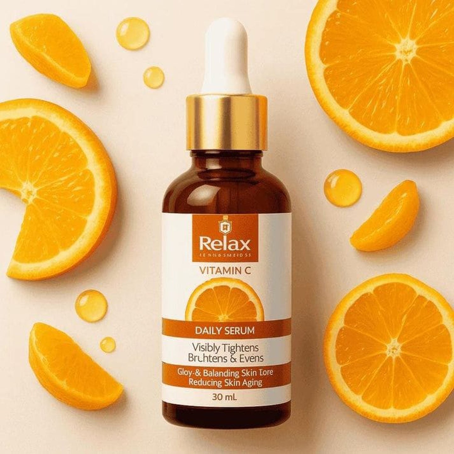 Relax Vitamin C Daily Glow Serum 30ml | Anti-Aging – Mirror Glam