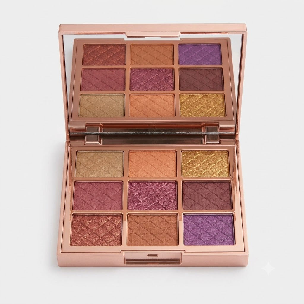 I Heart Revolution Dragon Makeup Pigment Palette – 9 Shimmer & Matte  Eyeshadow Shades